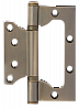 Петля накладная  VЕTTORE FLUSH 100×63×2.0mm AB  (Бронза)