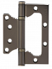 Петля накладная VETTORE FLUSH 125×75×2.5mm GR (Графит)