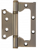 Петля накладная FLUSH 100×63×2.0mm AB (бронза)