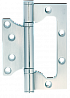 Петля накладная  VЕTTORE FLUSH 100×75×2.5mm MCP (Матовый хром)