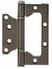 Петля накладная  VЕTTORE FLUSH 100×75×2.5mm GR  (Графит)